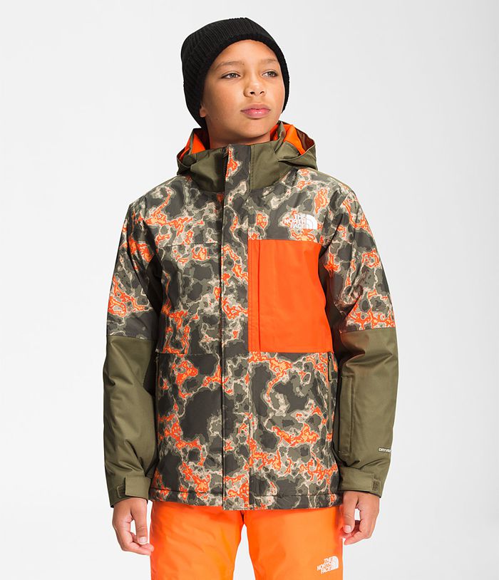 Chaqueta The North Face Niño Freedom Extreme Insulated - Colombia ALPWSX984 - Verde/Camuflaje